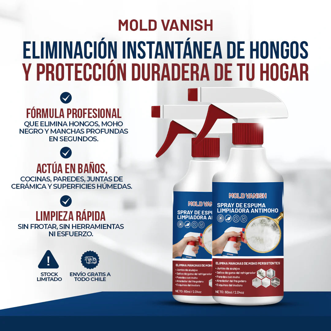Mold Vanish™ - El moho se va, la limpieza queda.