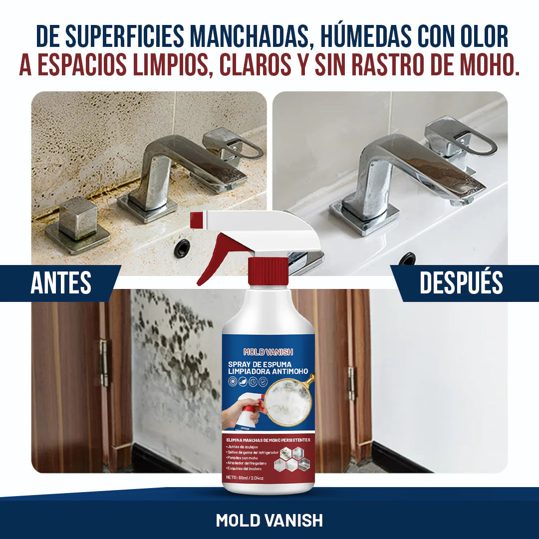 Mold Vanish™ - El moho se va, la limpieza queda.